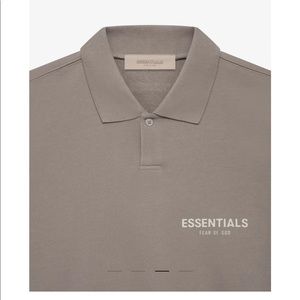 Fear of God Essentials Mens Long sleeve Polo